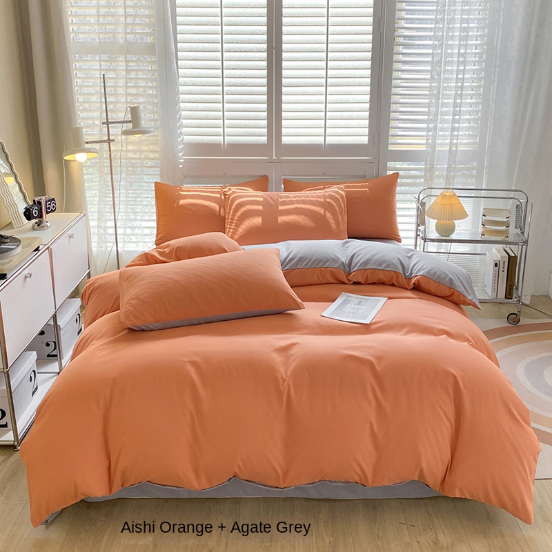 Stylish And Comfortable Linen Sheets Luxury Bedding Pure Linen Duvet Covered King Size Sheet Set