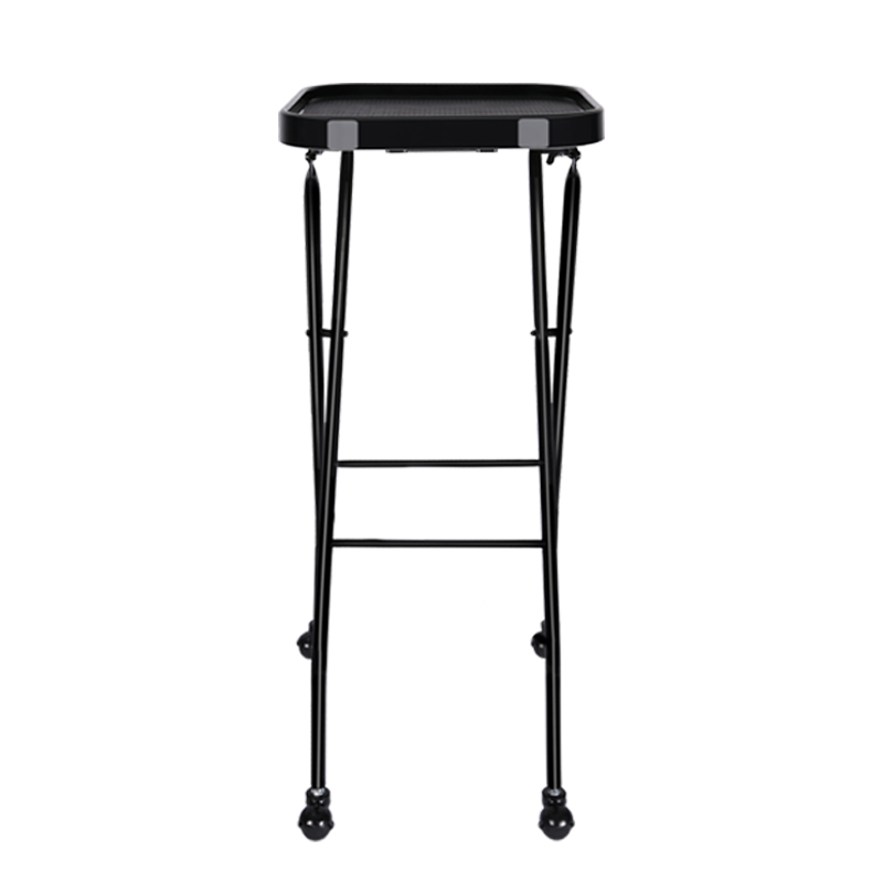 Barber Rolling Folding Salon Service Tray with Wheels