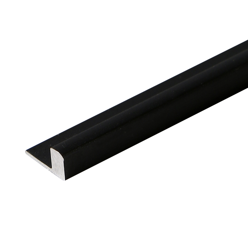 Aluminum thickened 7-shaped skirting board extrusion Skirting board flooring accessories and Decorative Aluminium baseboard