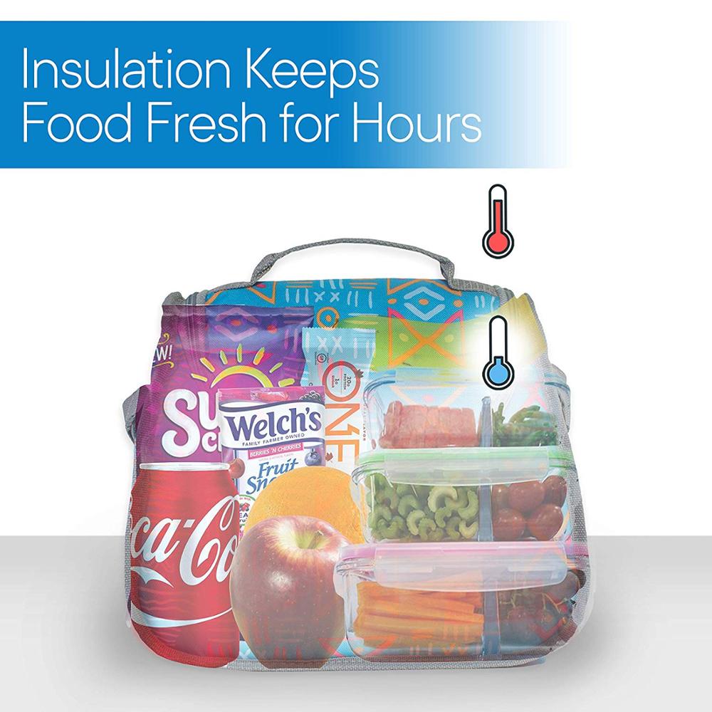 Cooler Bag and Lunch Box - Cross Shoulder Soft Insulated Tote for Everyday Activities