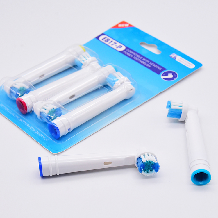 Or-Care Ready Stock Patent EB17-P Portable 360 Degree Electric Toothbrush Replacement Heads