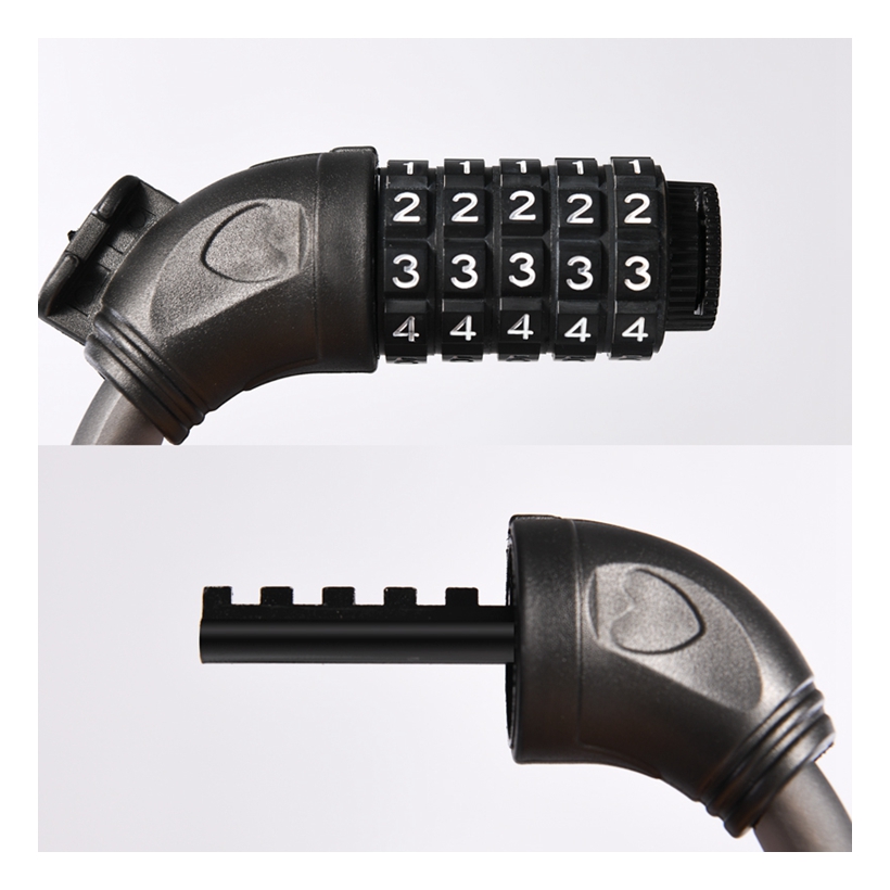 Best Price Anti-Theft Mountain Bike Five Code Bicycle Digit Code Lock