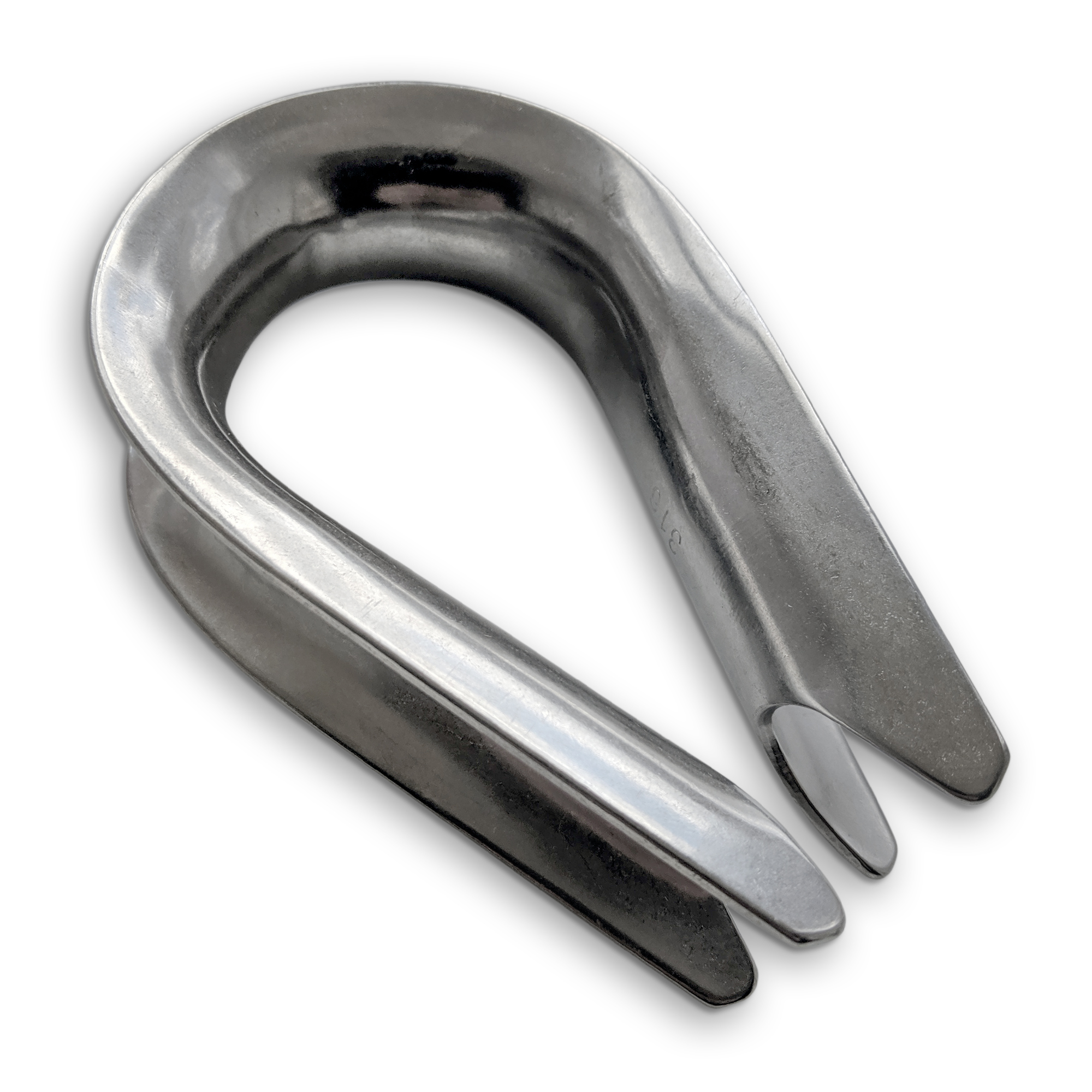 Factory Standard Duty Wire Rope Thimble Stainless Steel Thimbles For Boat Hardware