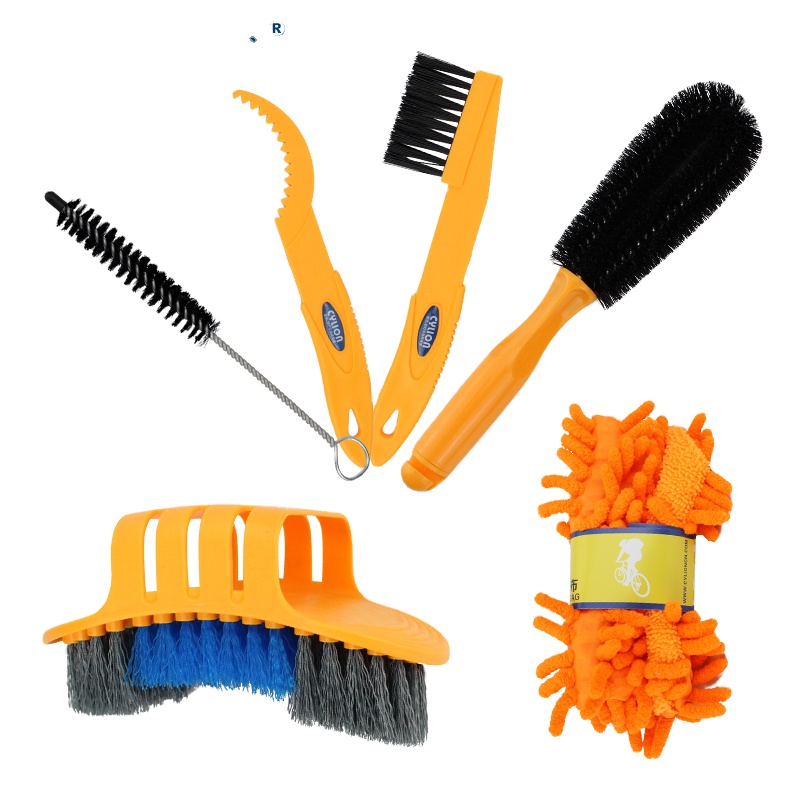 Multi Cleaning Bike Bicycle Tools Kits Bike Chain Cleaner Tool Bicycle Tire Cleaning Brush