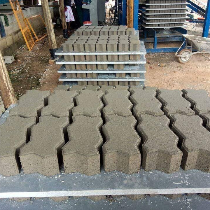 PVC concrete block pallet Plastic material brick pallet