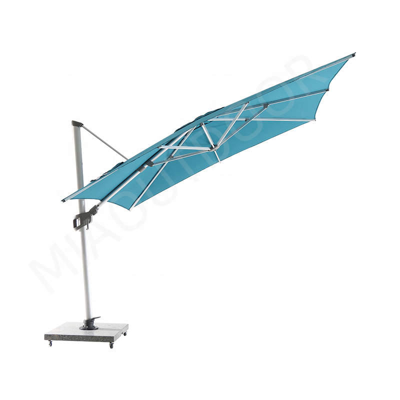 Outdoor commercial pool square roma cantilever parasol patio umbrella sonnenschirme garten