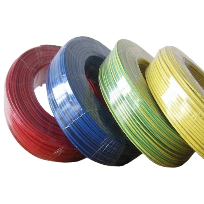 Многожильный медный провод с изоляцией из ПВХ, провод THW TW 12AWG