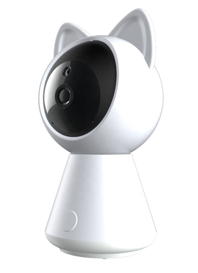 Оптовая продажа, 1080P Hd 360 градусов Ptz Ip Smart Wifi камера для домашних животных, радионяня с ночным видением