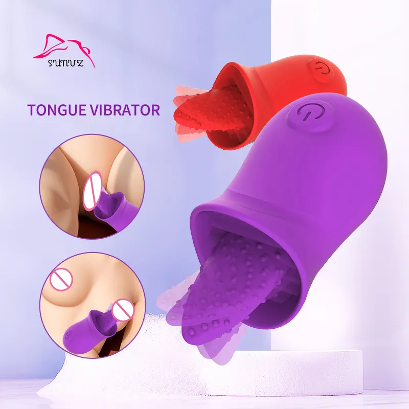 Amazon Drop Shipping Rose Vibrator Tongue For Female Rose Toy Licking Vibrator Adult Pussy Rose Vibrator Sex Toys For Woman