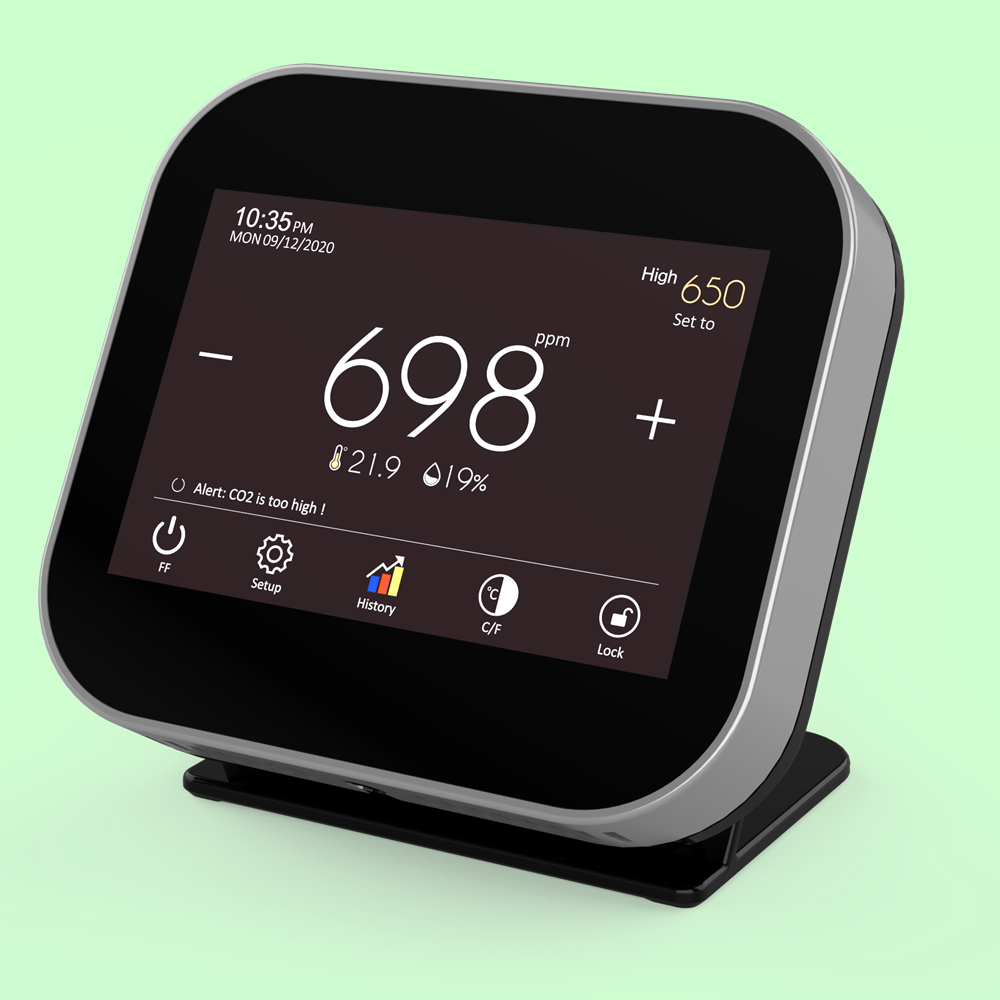 WiFi точность CO2 +/- 40PPM + дисплей * 2% CO2 PPM контроллер для умного сельского хозяйства