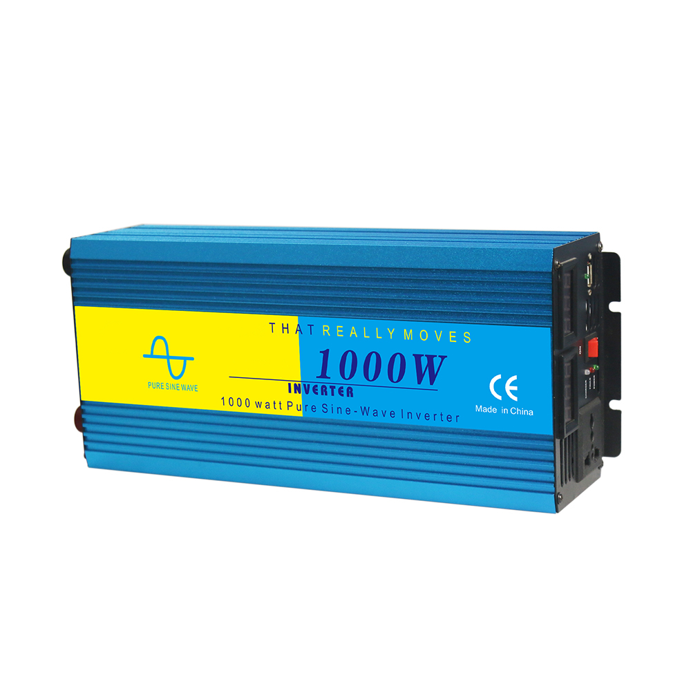 12V 24V DC до 220V AC 1000 Вт Чистая Синусоидальная волна инвертирующий усилитель мощности для солнечной системы