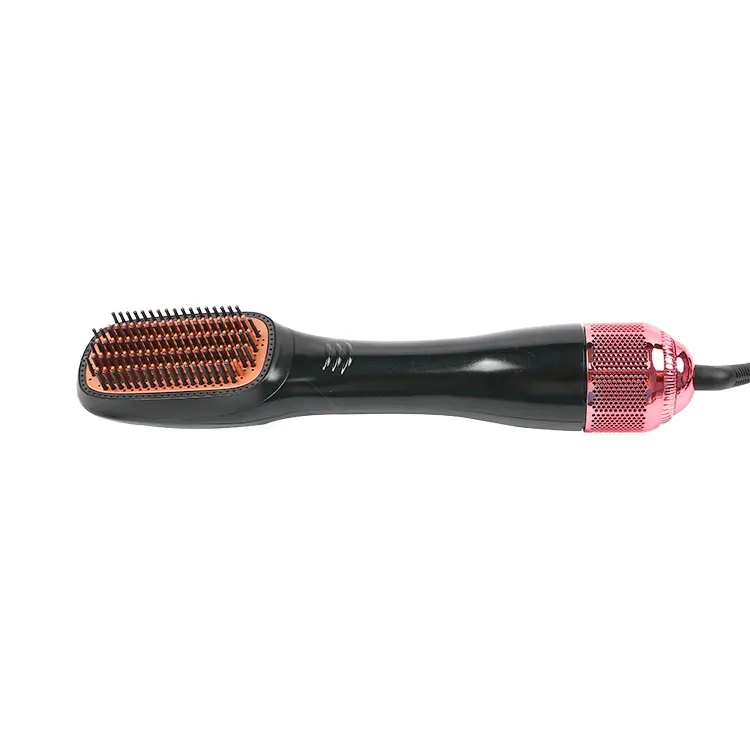 Negative Ion One Step Hair Dryer Volumizer Styler Hot Air Hair Straightener Brush
