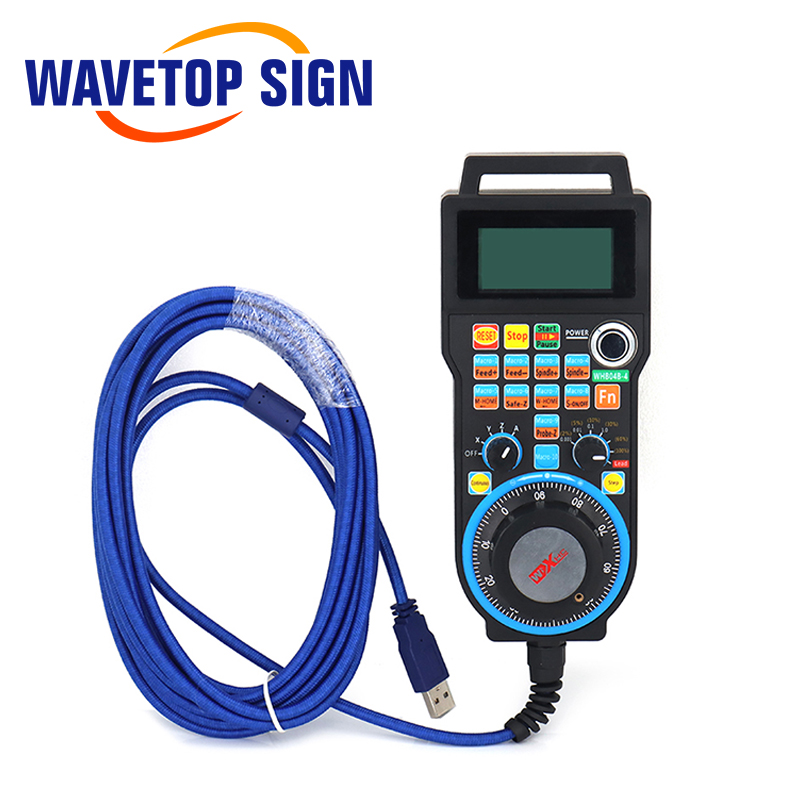 Wavetopsign XHC LHB04B 4 оси Mach3 проводной MPG кулон руль числового программного управления для ЧПУ маршрут гравировальный станок