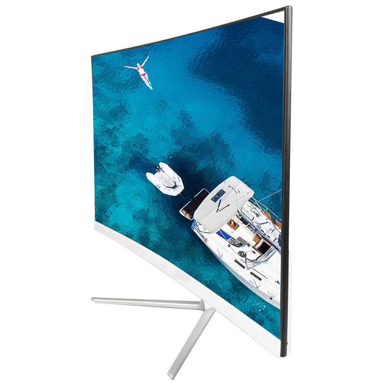 SC004 Фабрика оптовая продажа 24 изогнутый монитор 23,8 дюймовый LCD компьютерный экран TFT монитор изготовления на заказ