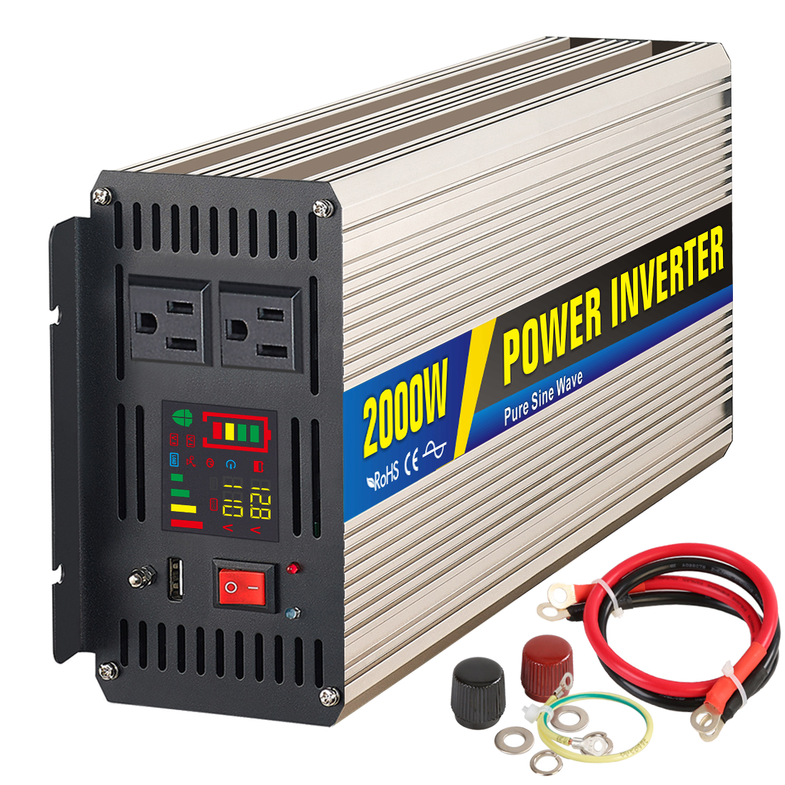 Bx-It001-1000W напряжение солнечной энергии домашний инвертор 300 Вт 2000 Вт на сетевом солнечном инверторе