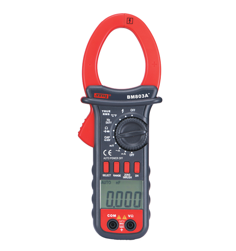 Цифровой мультиметр BM803A 1000A AC/DC для измерения напряжения/сопротивления/емкости/частоты