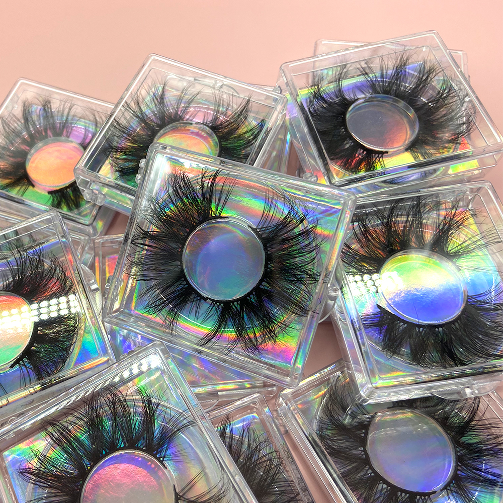 wholesale lashes3d wholesale vendor 25mm eyelashes 3d mink eyelash with top quality glue eyeliner strip mink lash, 3d mink lash