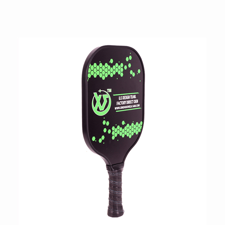 Sport products Aramid Carbon Fiber Honeycomb Filling Pickleball paddle racket with beautiful pattern