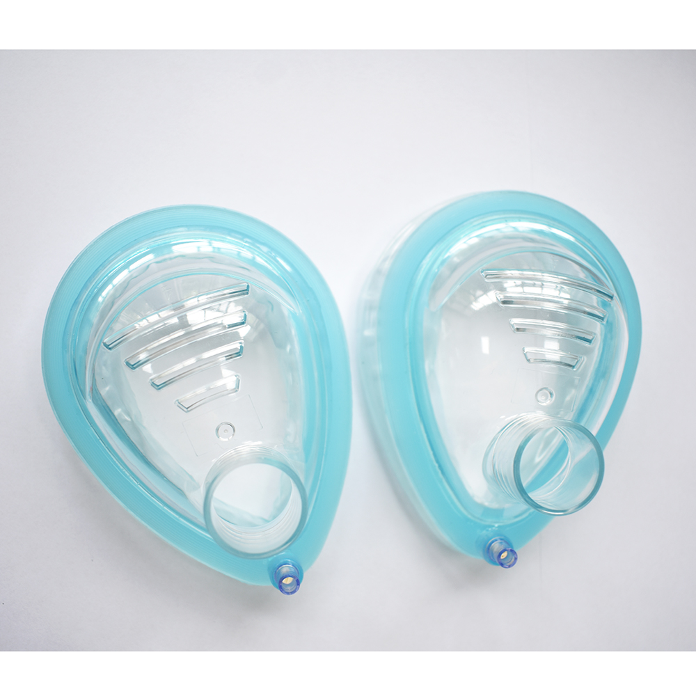 Eco-Friendly Anatomical Anesthesia PVC Face Masks for Anesthesia Machine