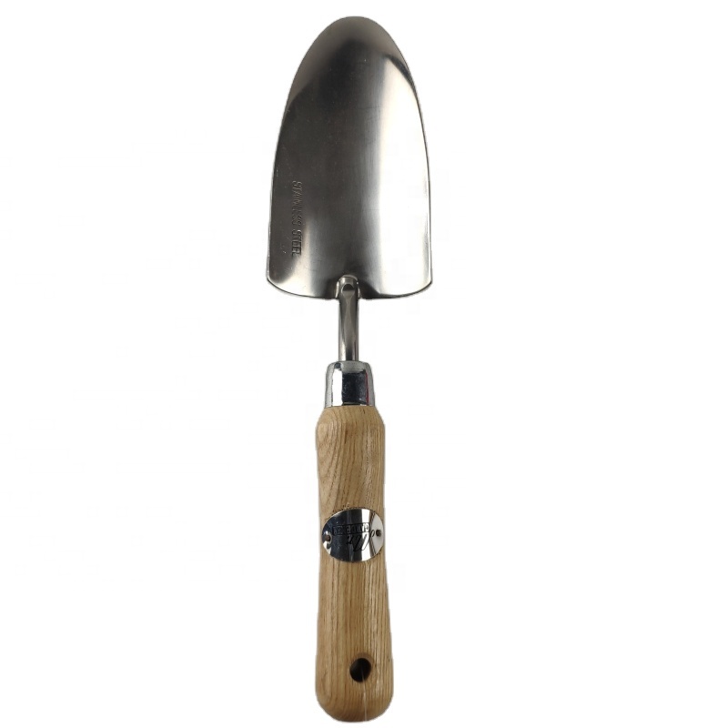 garden tools/Ash wood Trowel/stainless steel trowel