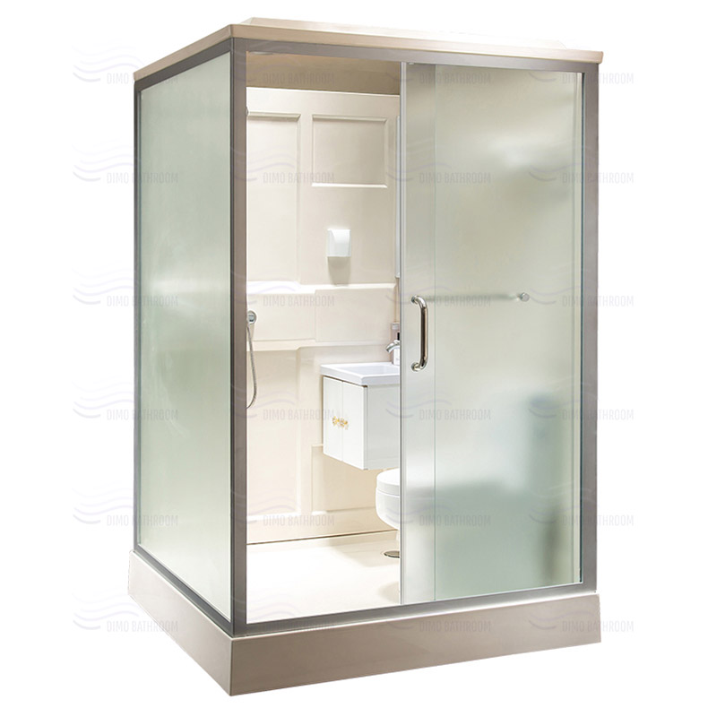 All In One Prefab Bathroom Pods Prefabricated Modular Bathroom Units with Toilet