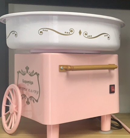 Cotton Candy Machine, Sugar Floss Maker, Portable Mini Electric DIY Sweet Device for Kids in Party/at Home