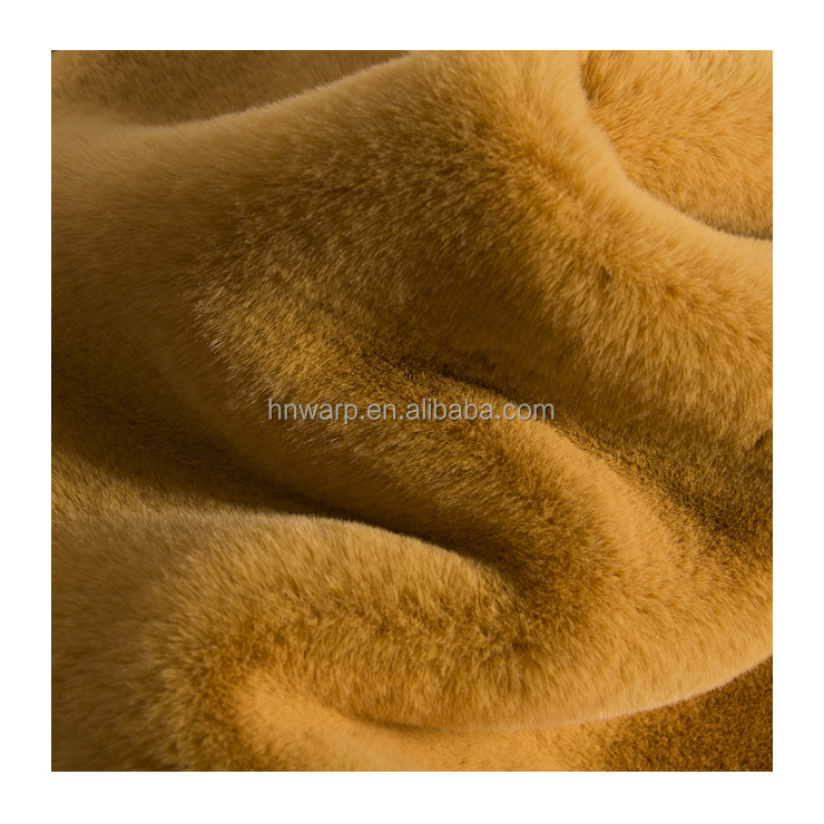Soft Faux Rabbit Fur Fabric - Heavy Duty, 1000g, Super Soft Artificial Animal Fur Fabric