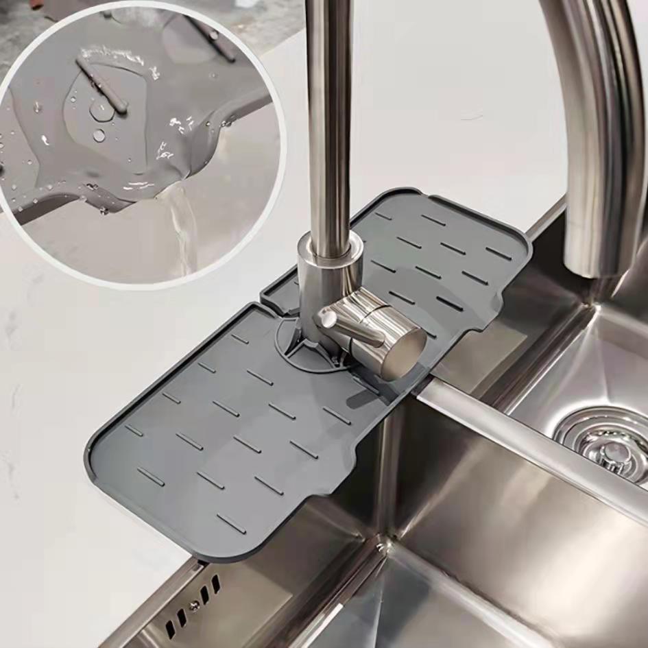 Household kitchen faucet PPE soft rubber pad anti-slip and anti-splash drain pad