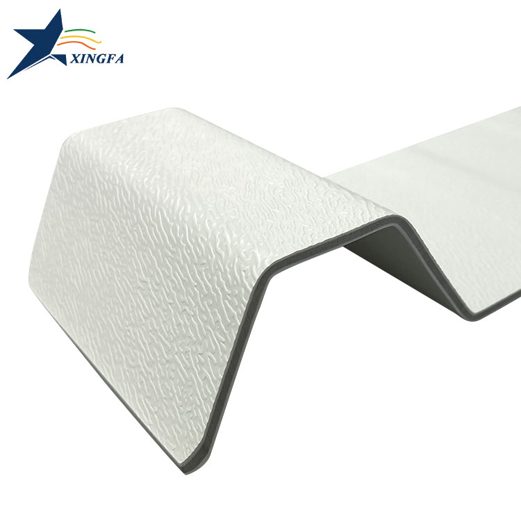 High wave tejas plastic UPVC roofing sheet 1075mm thermoacustica Hoja de techo de PVC roof tile