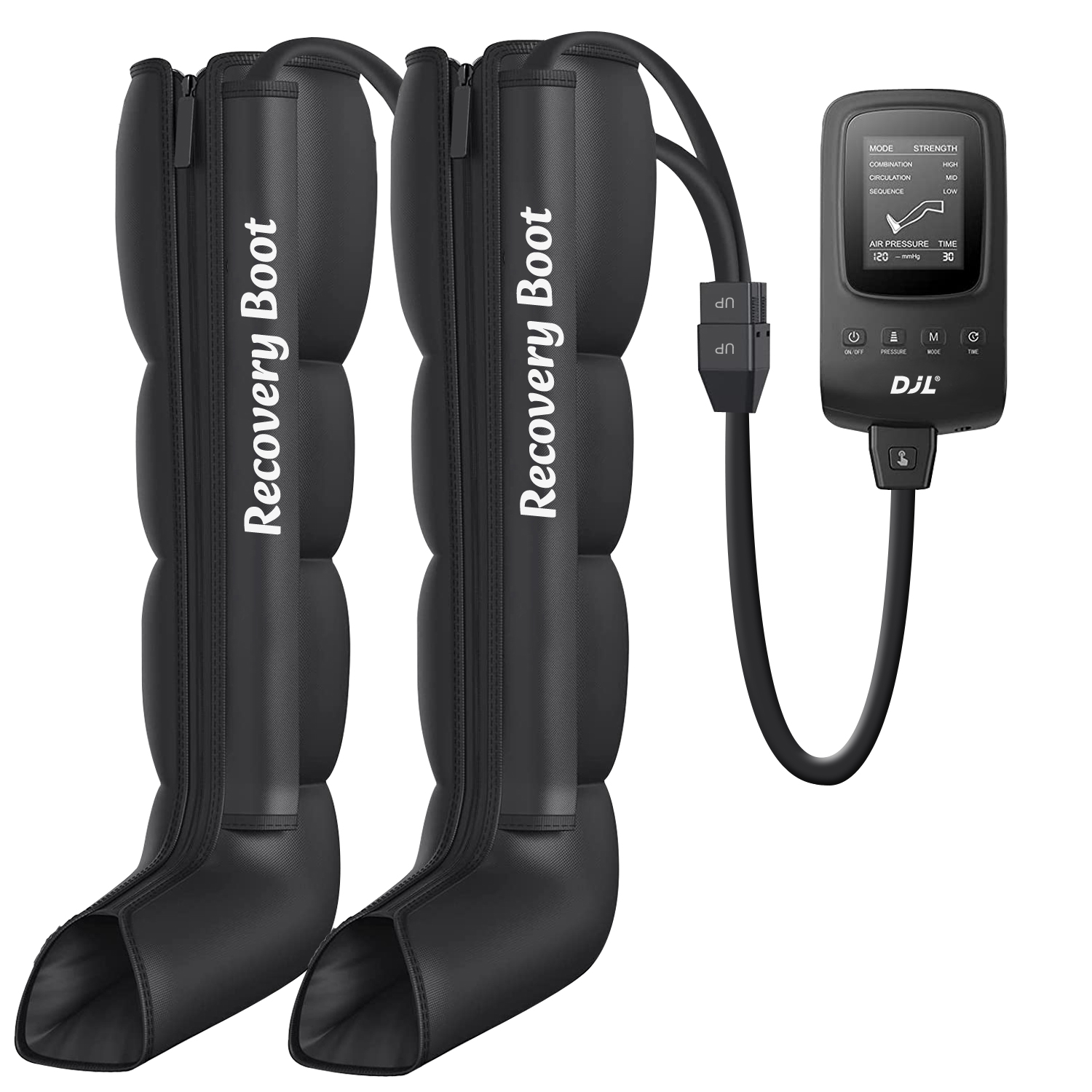 Recovery Boots for Athlete Relief Muscle Soreness and Pain Air Compression Leg Massager Recovery Boots