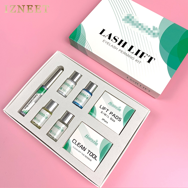 Частный ярлык профессиональные ресниц Лифт кератин ресниц lashlift комплект со стержнем клеевая