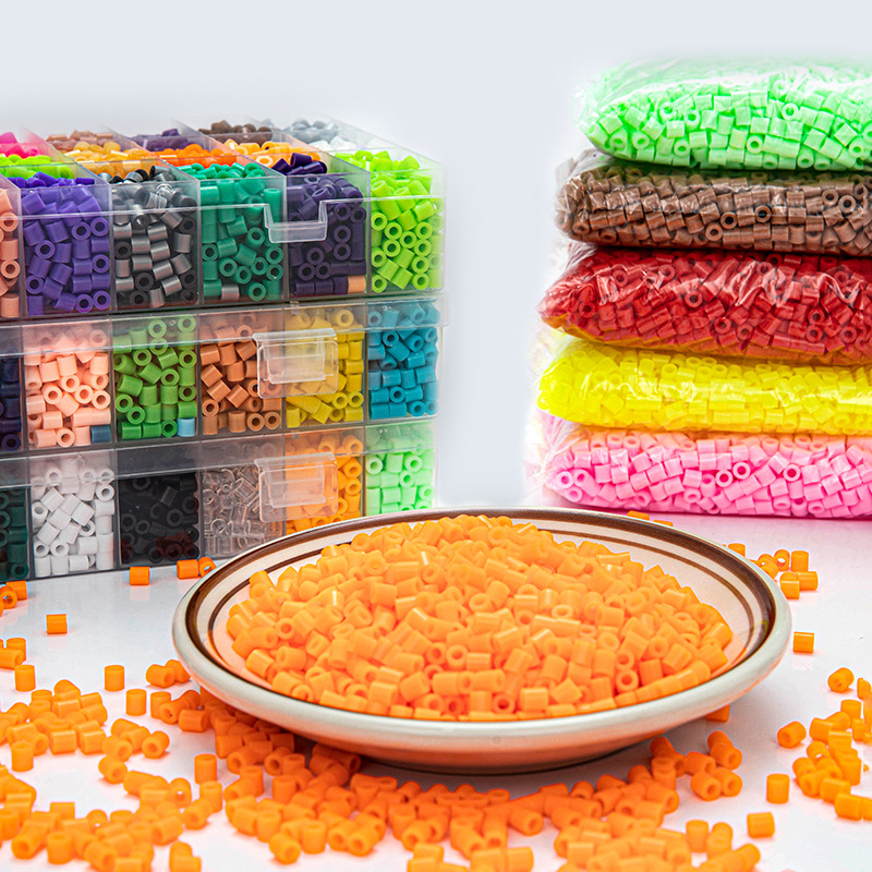 72 цвета Diy пластиковые бусины Hama оптом 1000 зерен 500 зерен бусины Hama 5 мм Perler развивающие игрушки набор гладильных бусин