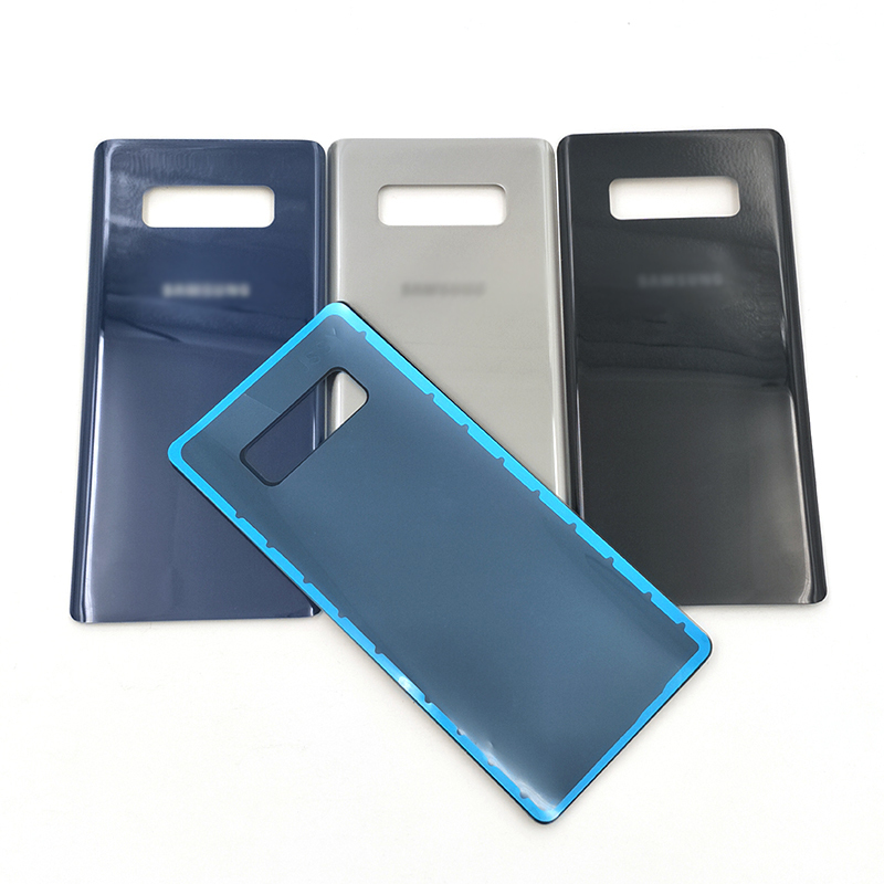 Чехол для Samsung Galaxy Note 8 Note 8 N950 N950F задняя крышка батарейного отсека 3D стеклянная крышка корпуса для Samsung Note8 + клейкая наклейка