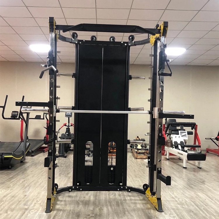 3d rack multifunctional home gym equipment smith training machine