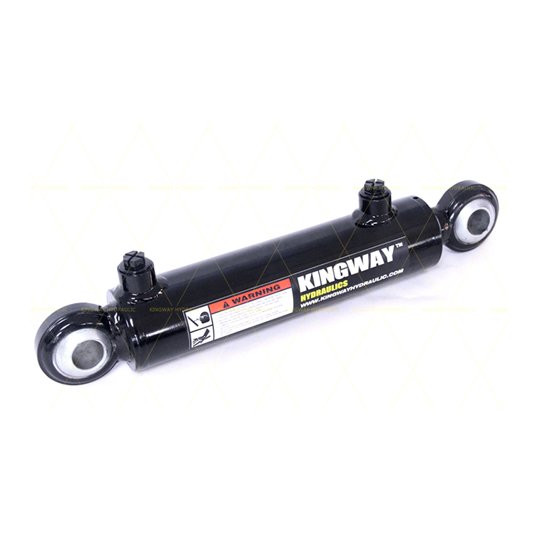 High cost performance BLACK Serious Welded Swivel Mount Hydraulic Cylinder KINGWAY American Standard for Agricultural Machinery