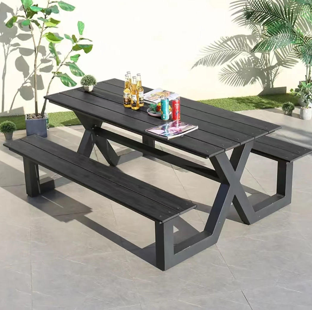 Discount outdoor furniture set outdoor dining set outdoor street tables picnic table and chairs
