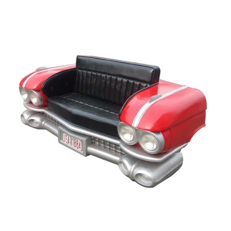 Vintage Classic Retro Cafe Car Diner Restaurant Booth Seating Furniture