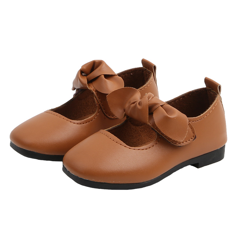 Autumn Cheap wholesale beautiful bow dance shoes girl kids dress shoes