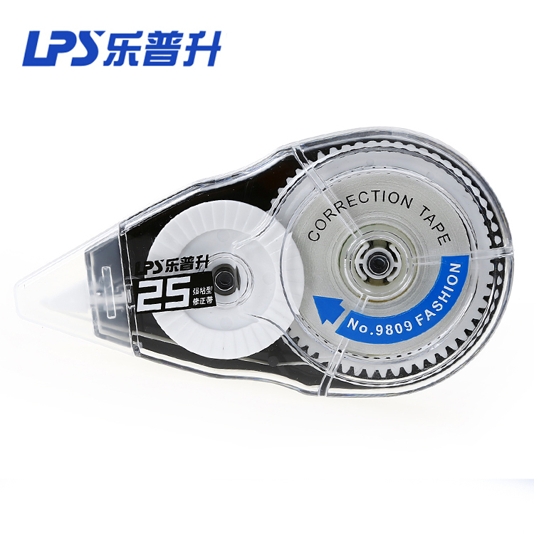 Hot Selling Decor Correction Tape Japan No.9809 Large Capacity Black Corrector