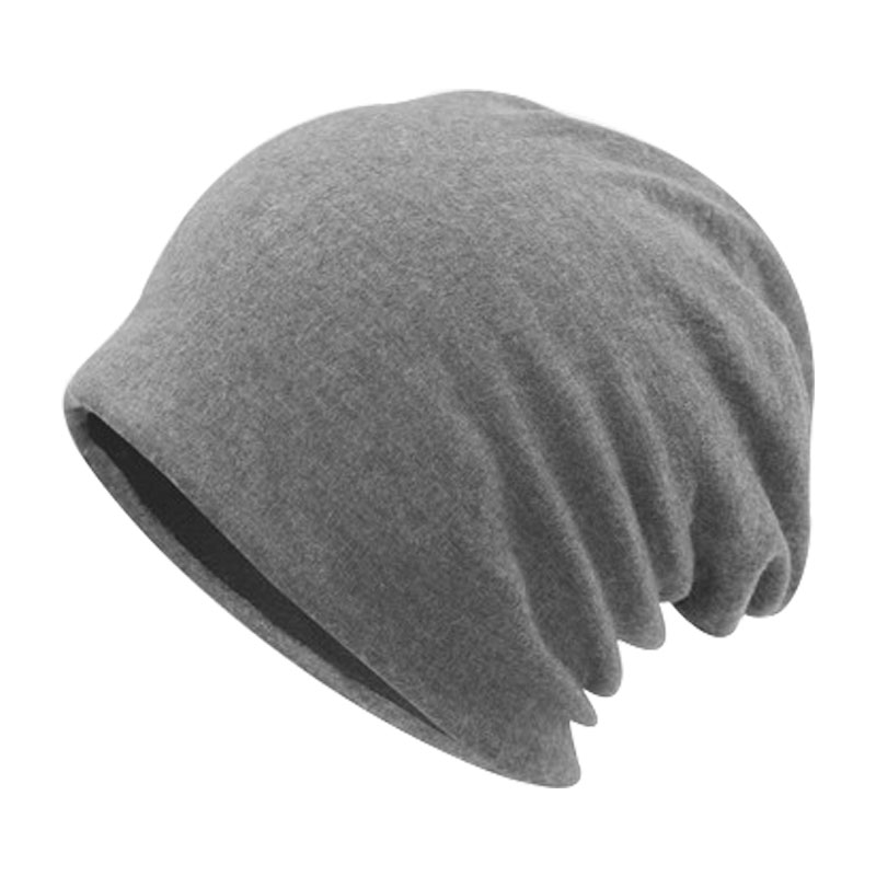 Reversible Two Tone Jersey Slouchy Blank Beanie Hats