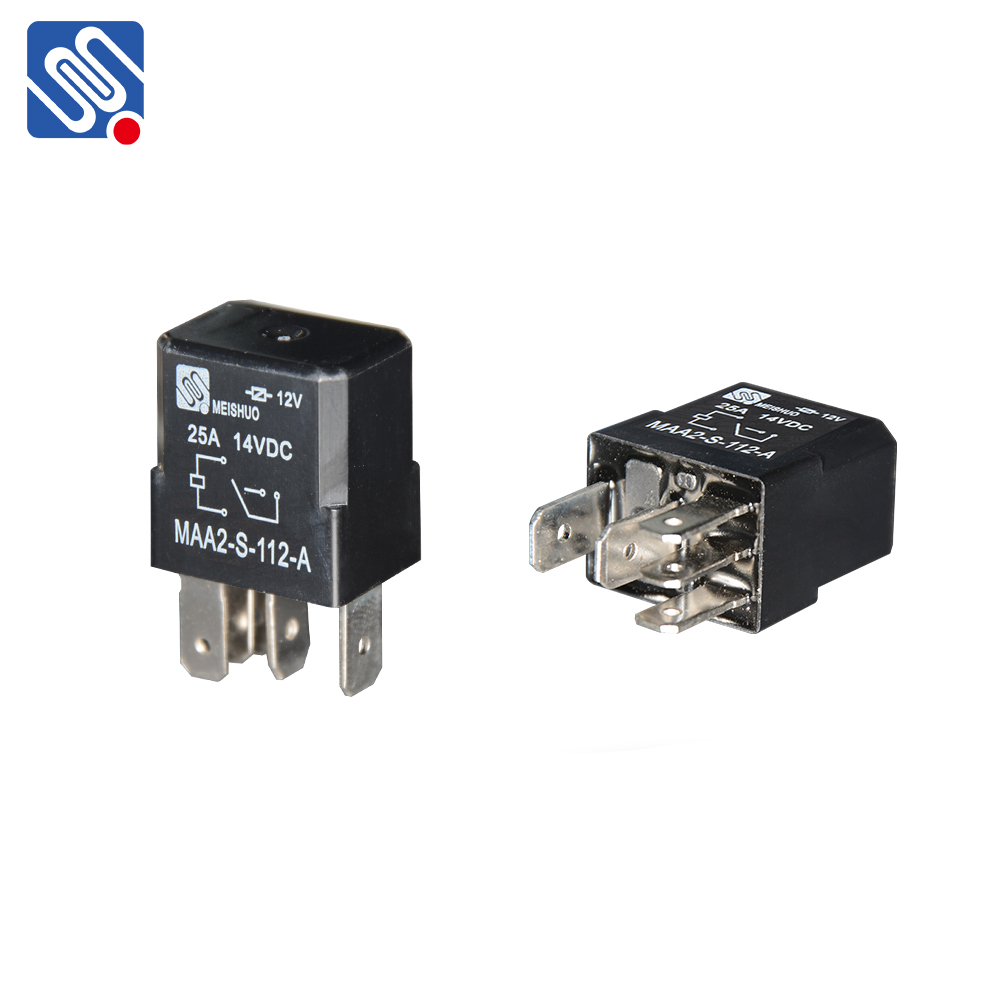 Meishuo MAA2 12v 24v 30a 5 штифтов авто реле 4pin 12v 20a 14vdc микро автомеханический переключатель для окна автомобиля