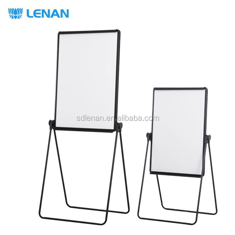 Top sale office school adjustable whiteboard flip chart board magnetic whiteboard with stand