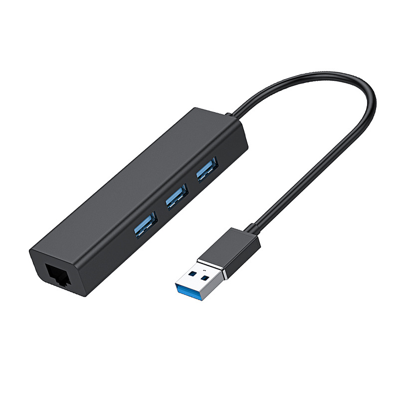 Ведущему поставщику Алюминиевый usb к ethernet с 3 портами USB порт Gigabit Ethernet Lan RJ45 сетевой адаптер концентратора до 1000 Мбит/с ПК
