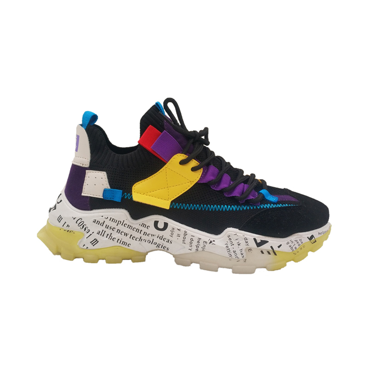 2021Hot selling design durable injection Mens fashion sport shoes sneakers