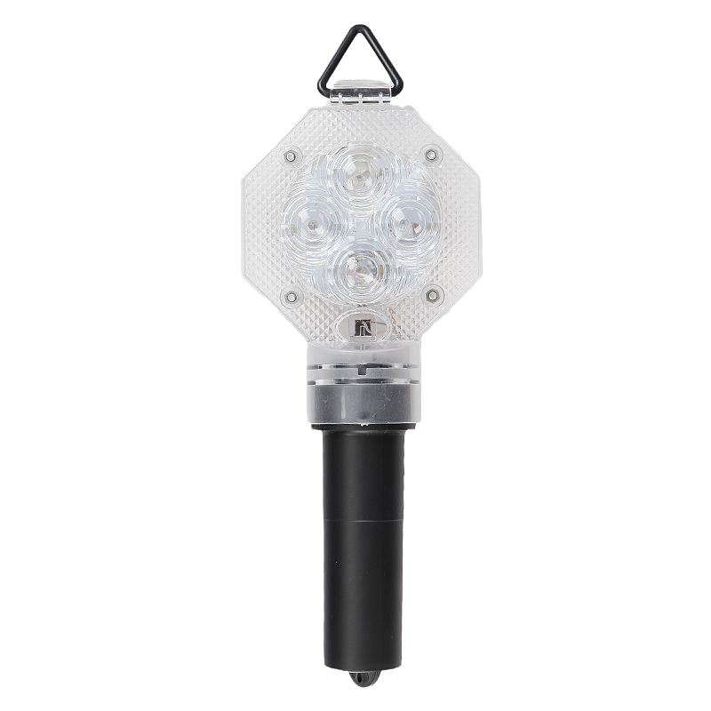 Best Quality hand held stop sign with led lights go warning sign light