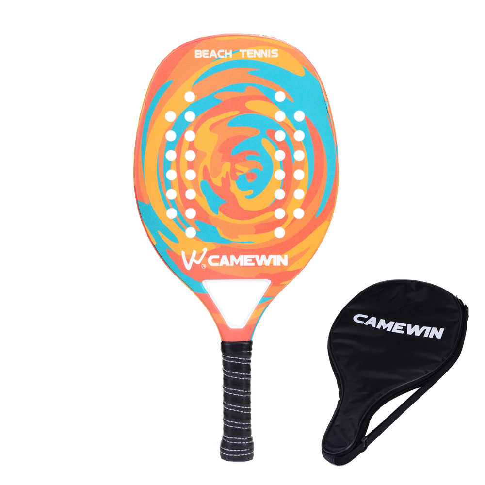 Beach Tennis Carbon 50% Fiber Glass Rackets Racket Beach Tennis Carbon Summer Racket Padel Beach Tennis