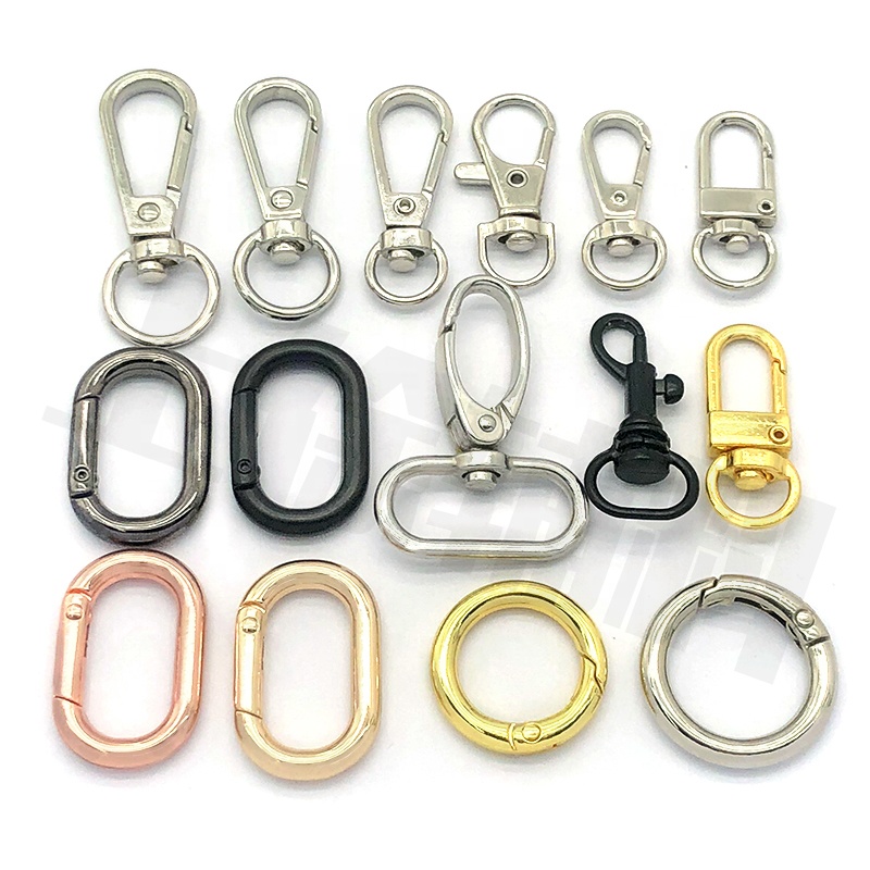 New Swivel Clasps Lanyard Snap Hook Metal Swivel Lanyard Snap Hook Lobster Claw Clasp