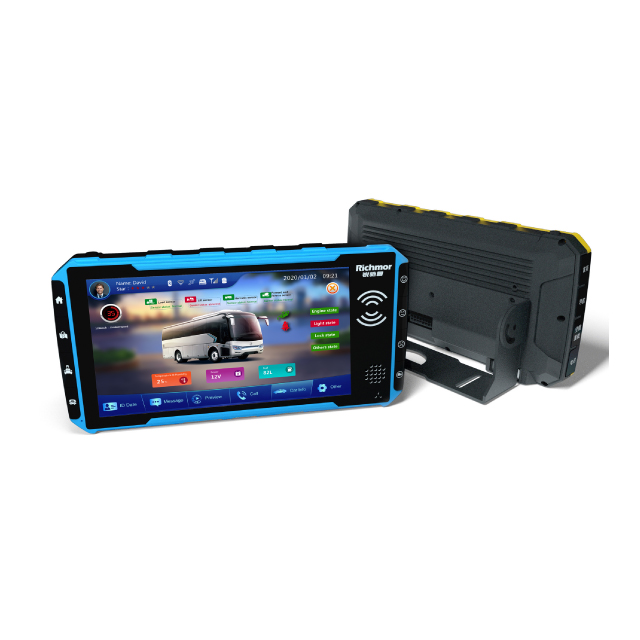 Мультимедийный 4g DVR автомобиля 6CH 1080P Мобильный DVR DSM MDVR смарт сенсорный монитор сердечного ритма MDVR терминал