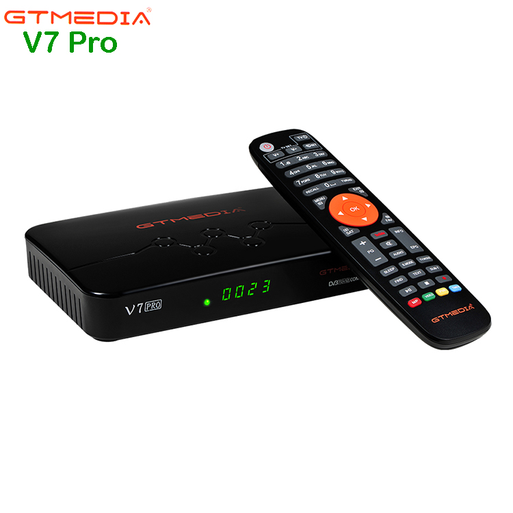 Спутниковый ресивер V7 Pro H.265 GTMEDIA V7 PLUS с поддержкой DVB-S/S2/S2X + T/T2 BISS auto roll Full PowerVu DRE Biss key Youtube