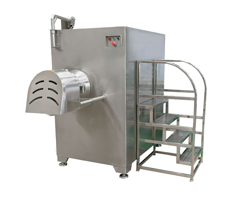 CE Approved 12T/hour Industrial Frozen Meat Steak Mincer Grinder Blender Commercial Electric Meat Mixer Chopper Machine For Sale
